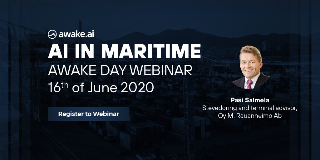 AwakeAi's tweet image. Join the webinar to learn how the third-largest port in Finland has optimized vessel turnaround time and how Awake&apos;s ETA and ETD predictions reduced the median error by hours!

#rauanheimo #terminaloperator #kokkolaharbor  #smartport #maritimelogistics, #awakeai #ETA #ETD