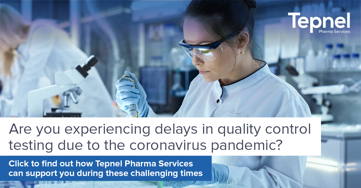 The European Medicines Agency have recently provided guidance on addressing shortages due to the COVID-19 pandemic.

Read our latest blog post to see how Tepnel Pharma services can support delays in quality control testing: tepnelpharmaservices.com/addressing-med…

#TogetherWeAreBetter