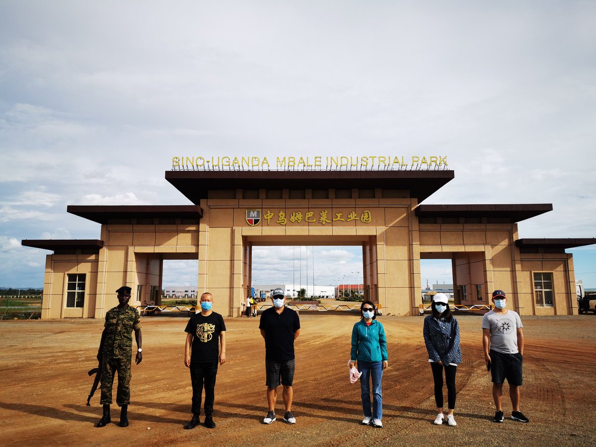 MbaleSino's tweet photo. In order to secure the safety of workers, Paul Zhang, the chairman of Sino-Uganda Mbale Industrial Park inspected and directed the protective work in the fight of COVID-19 pandemic in Park. https://t.co/E4BPisgM7L