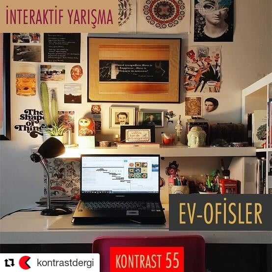 kontrast_dergi's tweet photo. Kontrast İnteraktif” ☆ Konu: SALGINDA EV-OFİSLER
Yarışma devam ediyor!...
https://t.co/FWiMOKAL1H
#afsad #kontrastdergi #fotoğrafdergisi #photos #fotoğrafsanatı #fotoğraf #interaktif #fotoğrafyarışması #art #photoart #homeoffice #evofisi #ütopyayayınevi #evdekal #stayathome https://t.co/qv7CVq7vFh