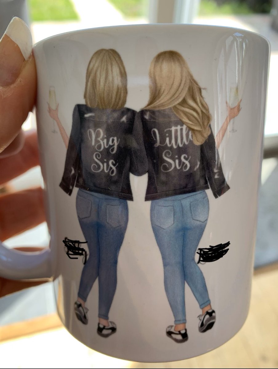 Delirious_Dater's tweet photo. I love getting a surprise gift in the post!
Missing my big sister but so sweet she sent this today π
We did laugh though as both commented that we wouldnβt mind our derriΓ¨res looking like that!π
#missingfamily
#presentsinthepost
#bumgoals π https://t.co/9Bm7qRcE4Q