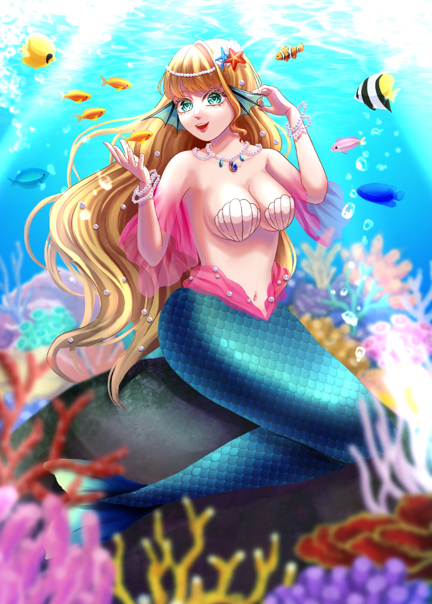 林エリカ 人魚姫 イラスト 童話