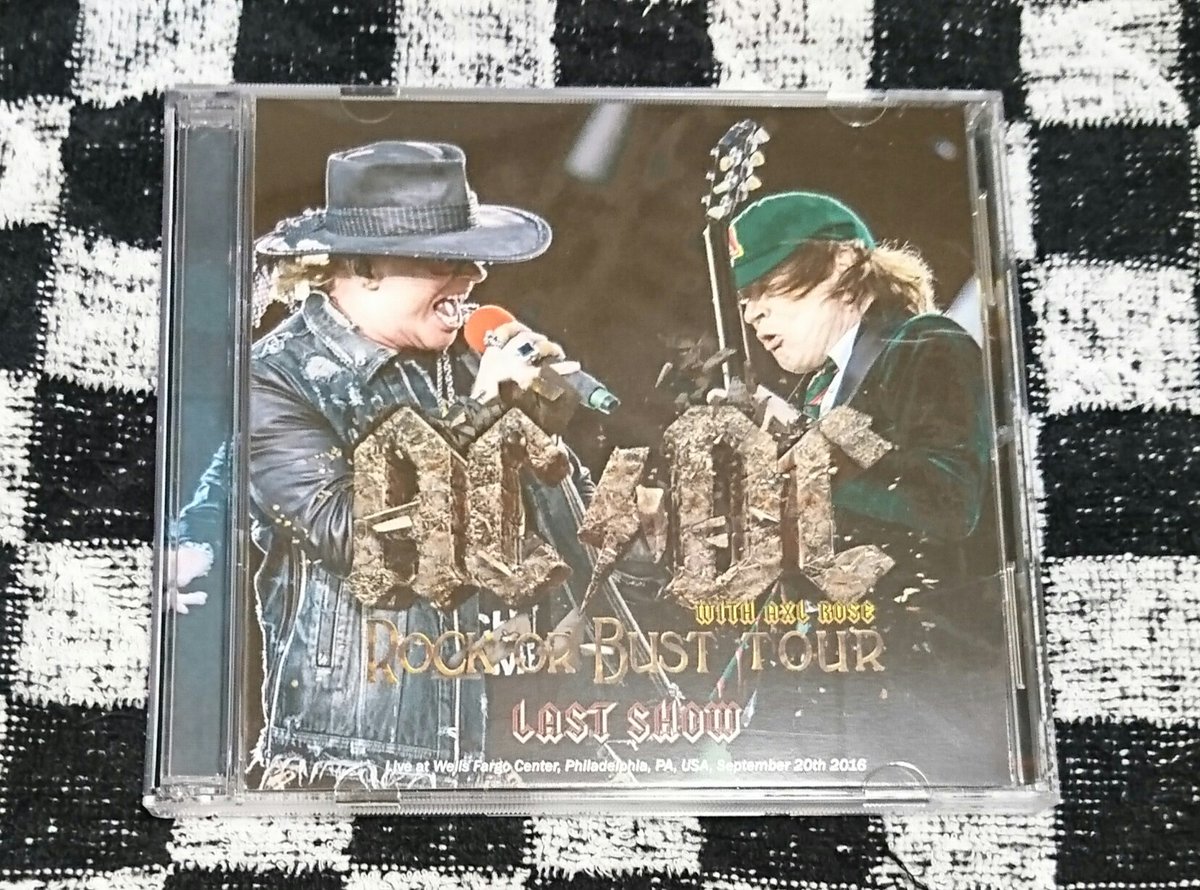 Uzivatel でーすけ Na Twitteru Nowplaying Ac Dc With Axl Rose Rock Or Bust Tour Last Show Live Philadelphia Pa Usa Sep th 16 病欠した ブライアン ジョンソンの代わりに ツアーにゲスト参加した アクセル ローズをフロント