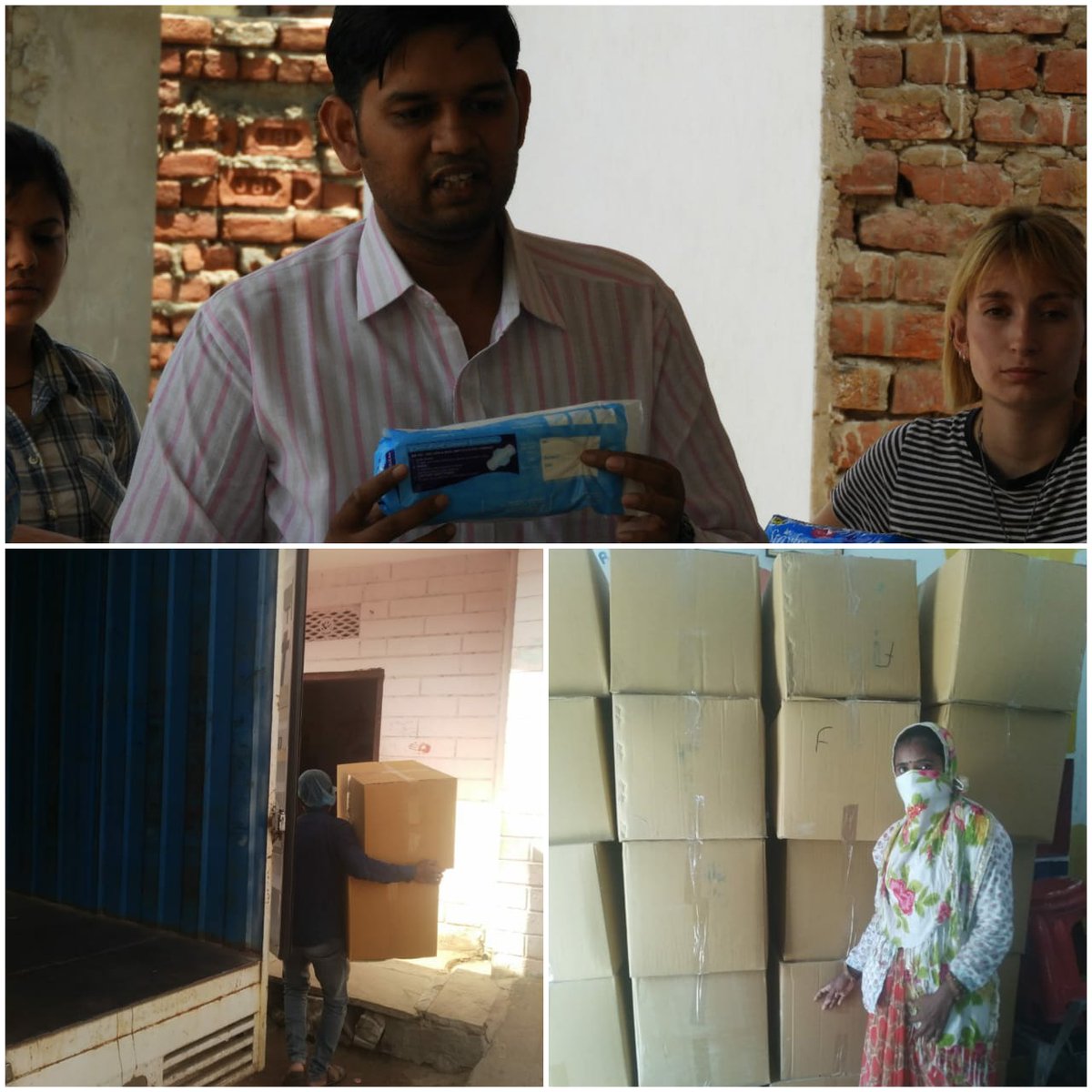 AkhilNSJaipur's tweet photo. #PadmanOfJaipur
#DaysOfPride
I am so pleased to share with you all that today we  got the Sanitary Pads delivered. 
Once again,thank you so much all of you,for your contribution in my birthday fund raising campaign and for helping me achieve my goal. 
@ManMundra @ashokgehlot51 https://t.co/naSPfuTpxS