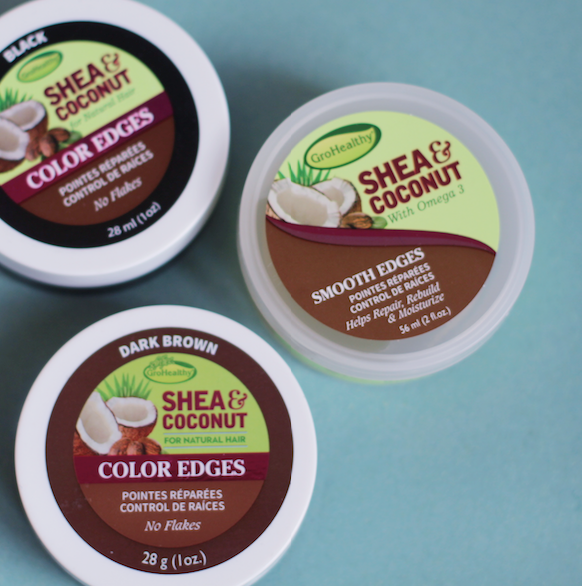 GroHealthy_'s tweet photo. Not just any edge tamers❗

Smooth Edges moisturises, strengthens and promotes shine 🌟

Color Edges adds a dose of colour so sparse hairlines appear thicker and fuller 🙌🏽

#Grohealthy #grohealthysheaandcoconut #edgeslaid #edgesonfleek #coconutandshea #healthyhair https://t.co/4DWo9nV9Cp