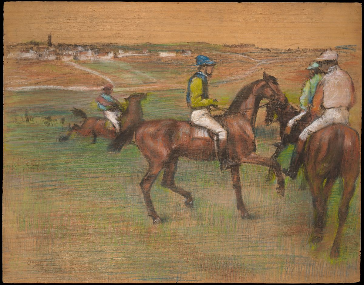 getartsmart's tweet photo. Kentucky Derby Day...Degas style!

Edgar Degas, Race Horses, The Met

#KentuckyDerby #Met #horses https://t.co/JEhQJ3lfQ8