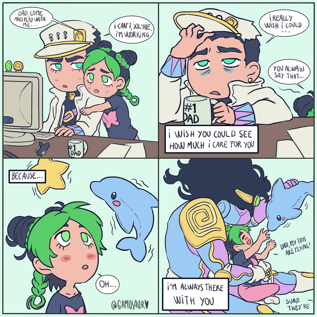 @TodayJojo Thank you for this chain!
Hey there :D I'm Gamu and I make dumb comics and stickers :D
Also, I draw not so dumb stuff too 🤭 