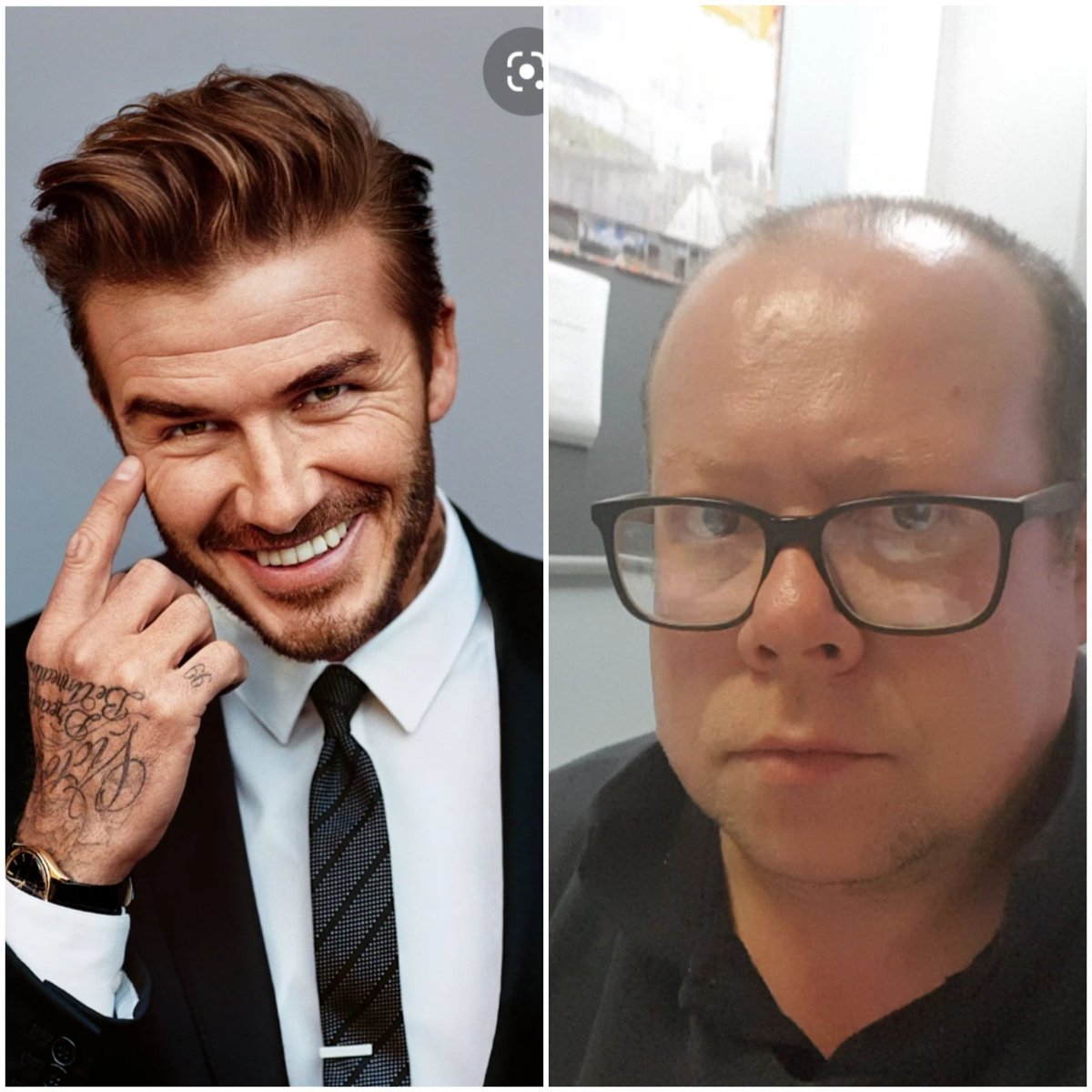 I'm six months younger than David Beckham. Somebody fucking kill me...