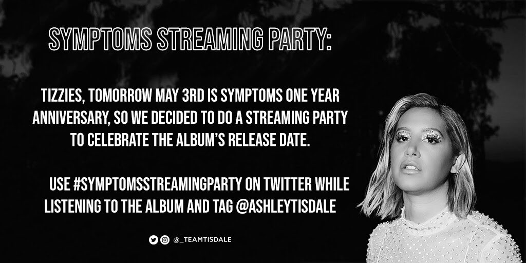_teamtisdale's tweet photo. 🚨 CALLING ALL THE TIZZIES!!! 🚨
#SymptomsStreamingParty https://t.co/eTW9MIgS1n