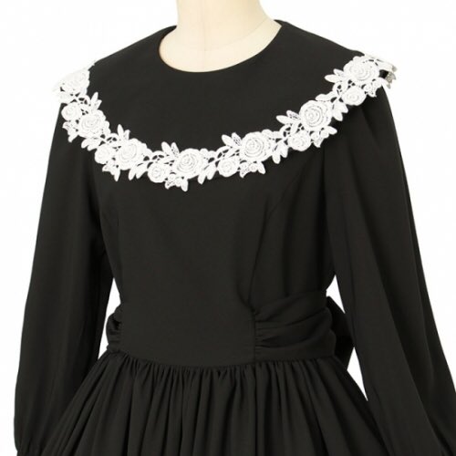 モワティエワンピース Moi meme Moitie】モワメームモワティエ Gardenia ワンピース Navy