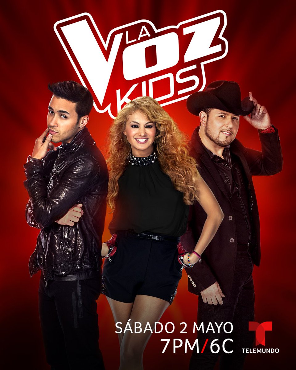 ESTA NCOHE reviviremos toda la emoción de #LaVozKids ¡No te lo pierdas 7/6C por @telemundo!  🎤✌🏼