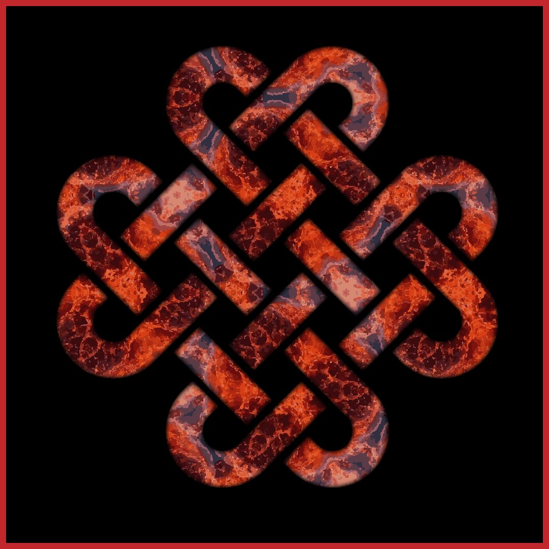 camzhuart's tweet photo. Quadruple Solomon's Knot
#adobeillustrator #Illustrator #vector #vectorart #vectorartist #creative #abstract #abstractart #pattern #patternart #Graphic #GraphicDesign #knot #solomonsknot https://t.co/yM9DOuSHiM
