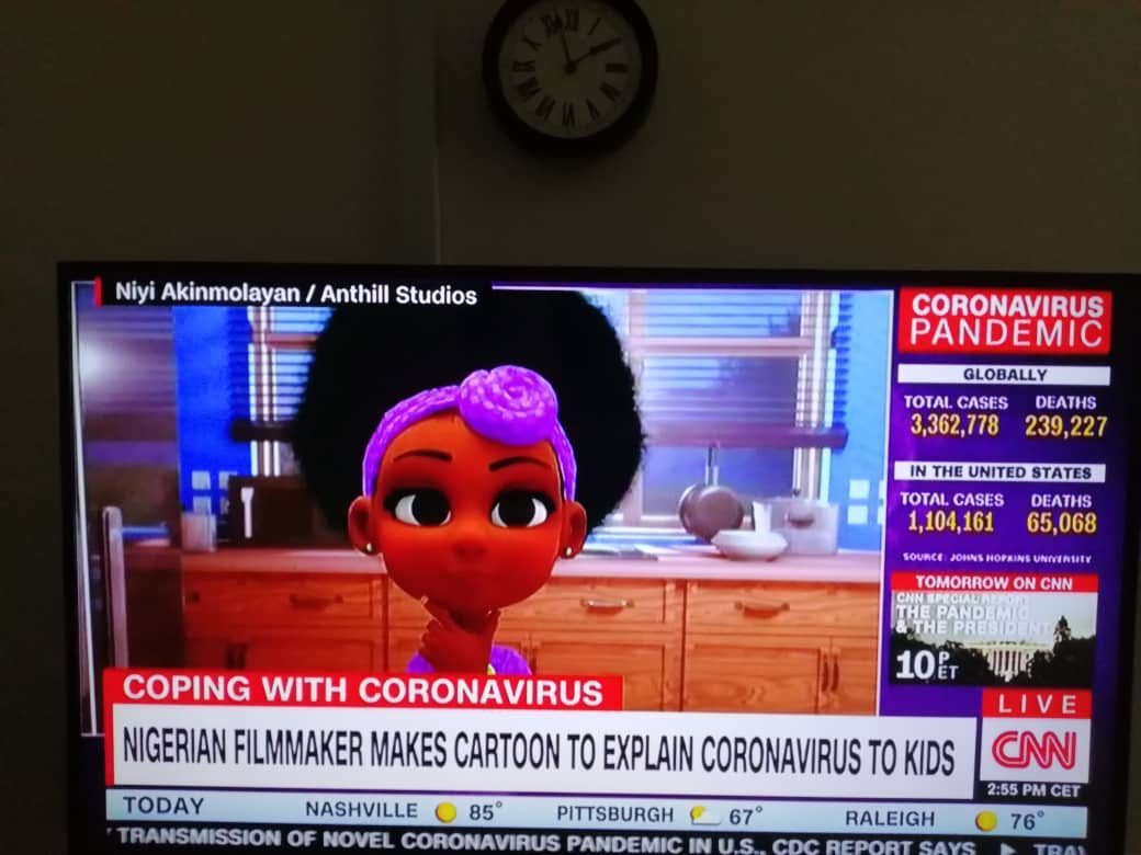 niyiakinmolayan's tweet image. Funke is so beautiful on international TV. Maybe we should do a second one 🤔