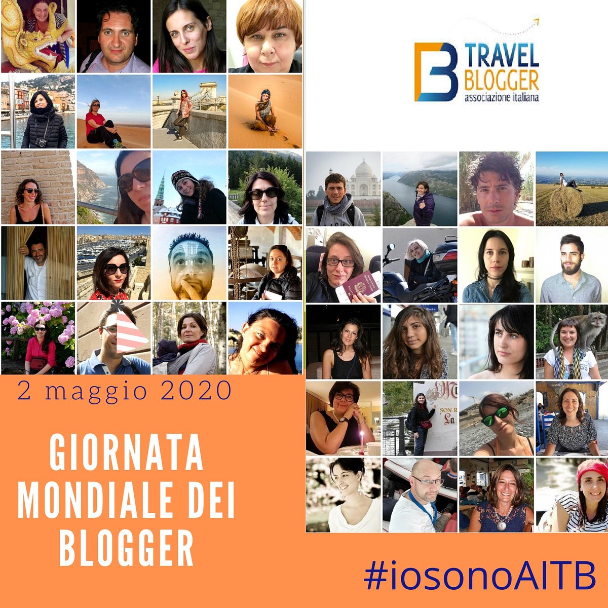 Lo sapete che il 2 maggio è la giornata mondiale dei blogger? Noi la festeggiamo cosi.

Auguri a tutti i blogger! 

#iosonoaitb
#worldbloggersday pic.x.com/5OeSlkjEPg