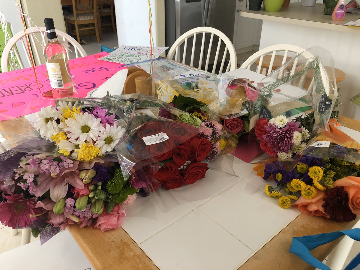 CLESBobcat's tweet photo. Yesterday I was blessed with the most amazing gift.  Crystal Lakes Bobcat Family showered me with “love”.   A parade of staff that I miss so many balloons, cars, flowers and love. https://t.co/HKA3OMLJL9
