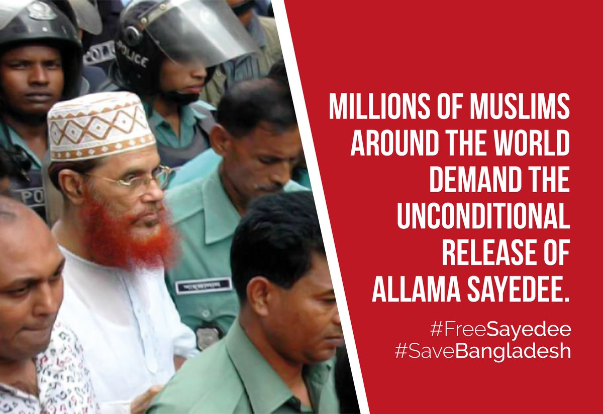 #FreeSayedee
#SaveBangladesh