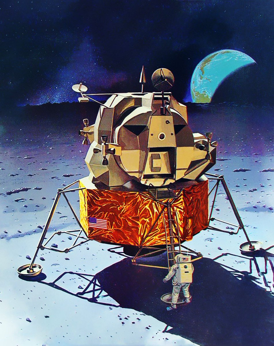 RichStarkings's tweet image. #apollo11 #LunarModule