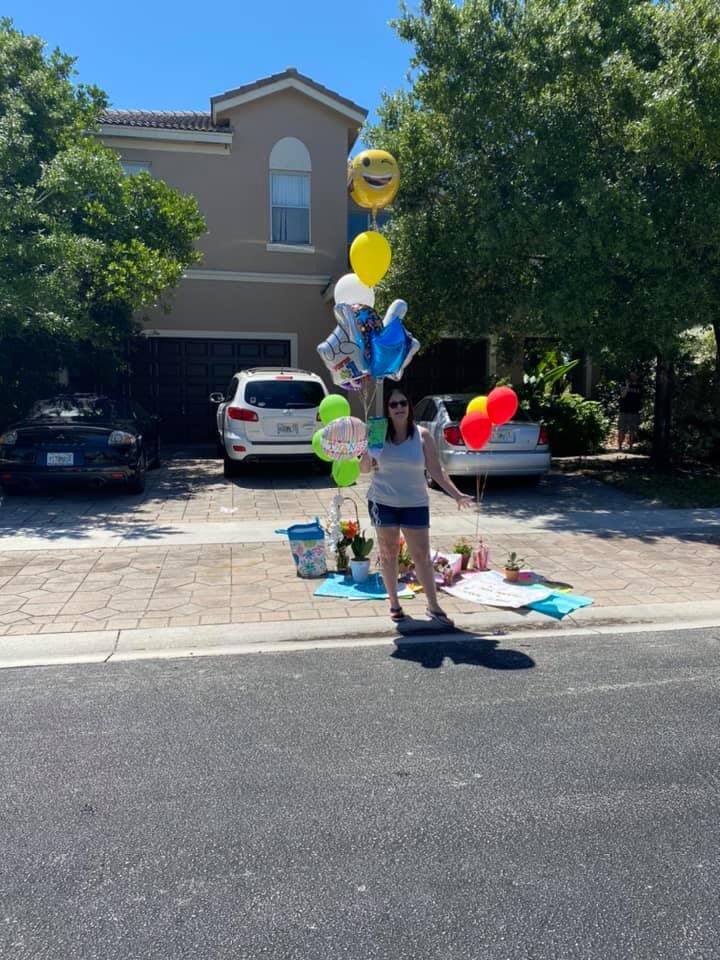 CLESBobcat's tweet photo. Wow.   This is the best surprise ever.  I love my staff. https://t.co/UvwmUO7POa