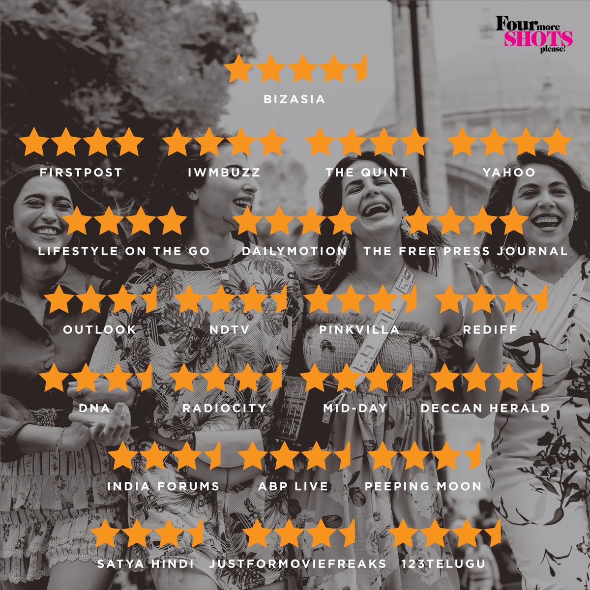 PritishNandyCom's tweet photo. It’s not often that one receives such enormous love and appreciation from critics and our audience world over.

Once again, thank you. 🙏

@PritishNandy @RangitaNandy @nupurasthana @sayanigupta @maanvigagroo @bani_j @IamKirtiKulhari #devikabhagat @ishita_moitra @4moreshotspls https://t.co/5waqeRtnN4