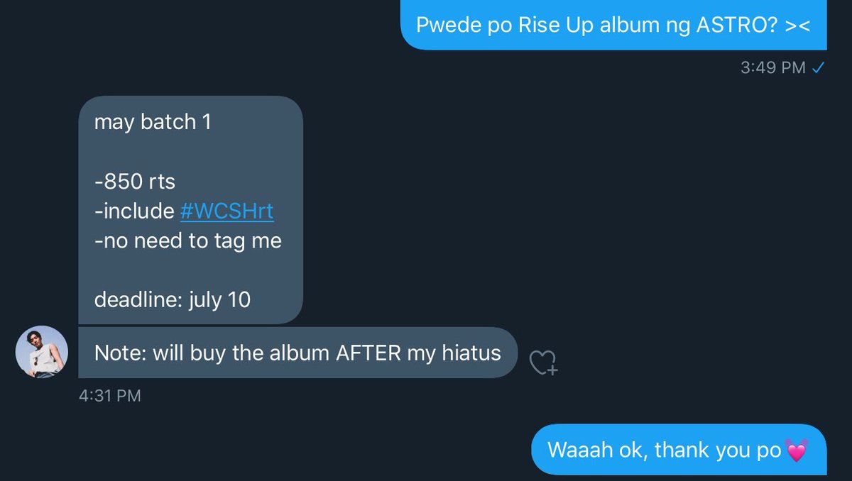 offclduckling's tweet photo. Hey guys, can you help me?

Ever since I became an AROHA, my dream album was RISE UP. But I cant afford it due to financial problems. 

I hope you guys help me! And have a great day!

Spread my word!

#WCSHrt #ASTRO #GATEWAY #KNOCK #RTDEAL https://t.co/yPyx0GWO0k