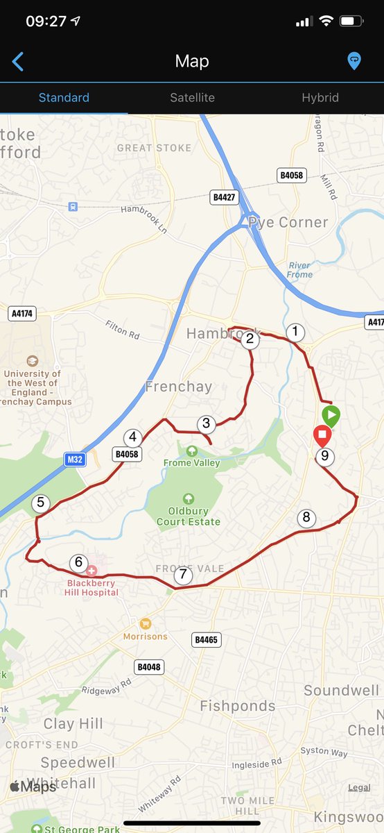 Bev_Hilton's tweet photo. Yesterday was a tough day. My Dad passed away peacefully after a few weeks in hospital. So today’s run was dedicated to him! #RunForRon https://t.co/5M7JVlCdjQ