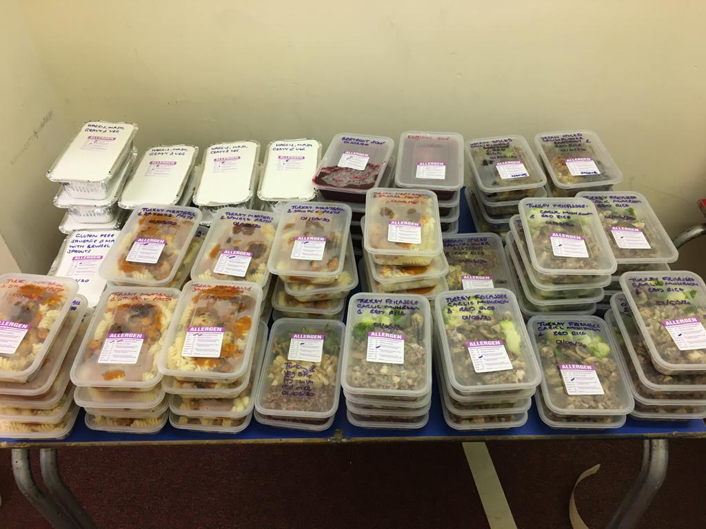 Our cooks excelled themselves yesterday - and hopefully some of their creations will be available at our bunker from 12.30....  Come and get some!!! 1/9