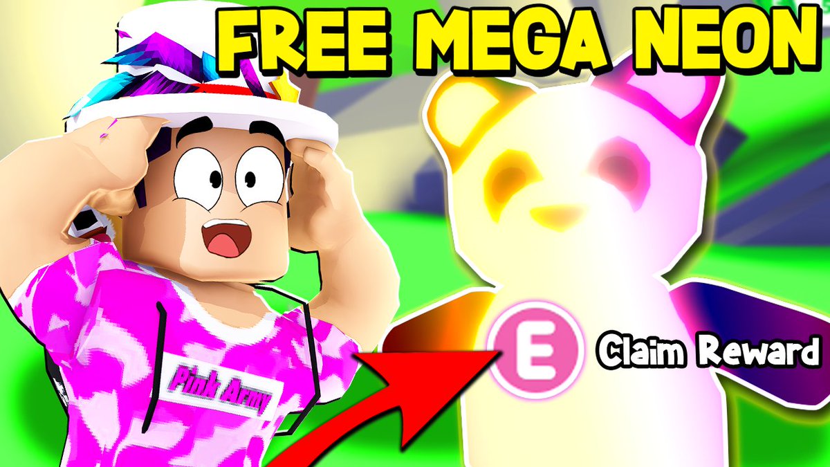 Code Defild On Twitter Secret Challenge Gives Free Mega Neon Panda In Adopt Me Https T Co Wqm7trpjdq - roblox neon panda