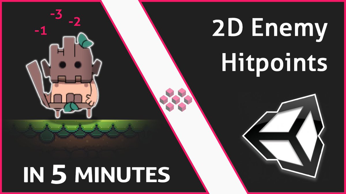 DPixel_Dev's tweet image. Unity 2D Enemy Hitpoints in 5 minutes!

youtube.com/watch?v=7DPElw…

Subscribe for more 5 minute tutorials

#unty3d #screenshotsaturday #madewithunity #gamedev #indiedev