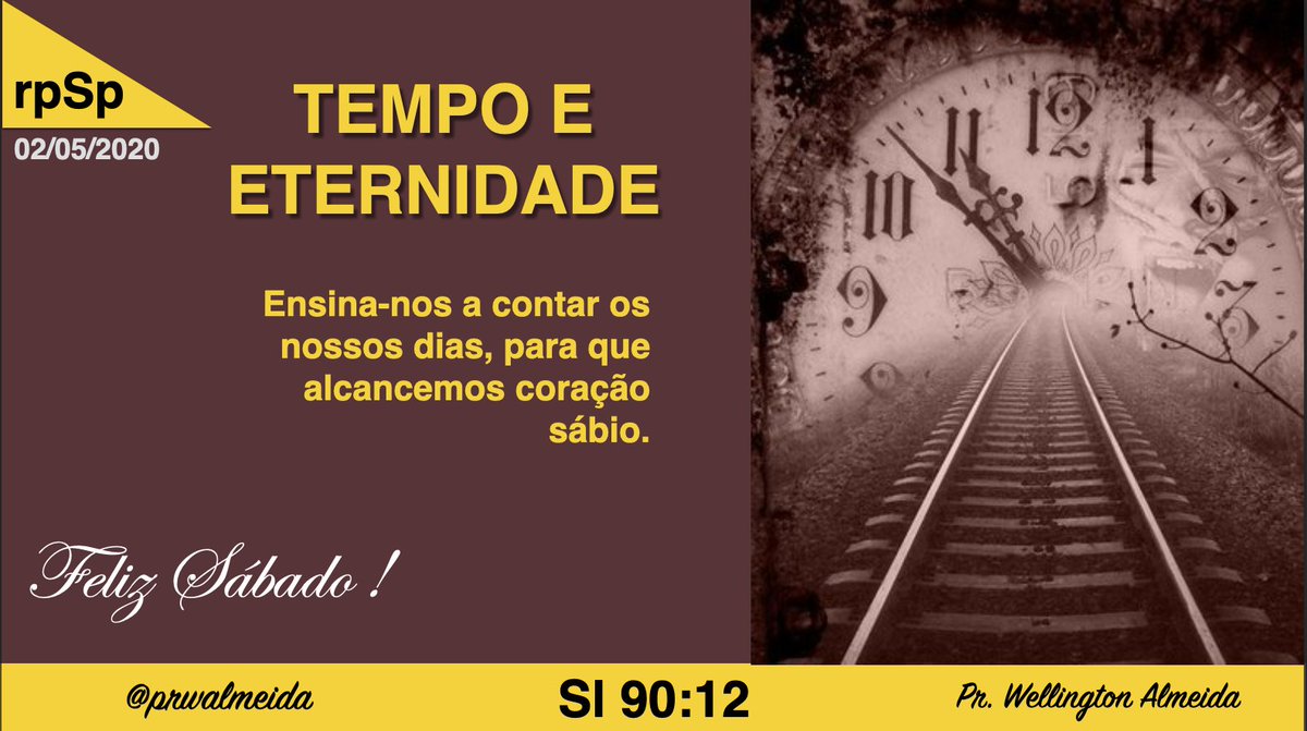 prwalmeida's tweet photo. #Sl90|Depois da crise(Sl 88), a restauração(Sl 89), e, com ela, a eternidade(Sl 90).
Acima das perturbações da Terra, está Ele sentado em Seu trono; tudo está patente ao Seu exame; e de Sua grande e serena eternidade, ordena aquilo que melhor parece a Sua providência. (CBV, 417) https://t.co/yP67hOvG2D