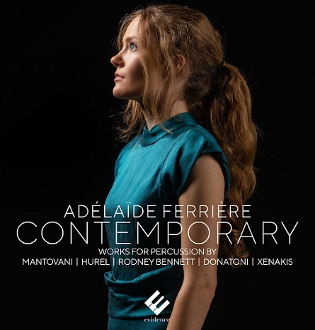 anaclasemusique's tweet photo. Passionnante gravure de la percussionniste Adélaïde #Ferrière : œuvres de Richard Rodney #Bennett, Franco #Donatoni, Philippe #Hurel, Bruno #Mantovani et Iannis #Xenakis | Laurent #Bergnach signe notre chronique contemporaine https://t.co/HcXvgxaTwJ https://t.co/Ufbzk2fqkQ