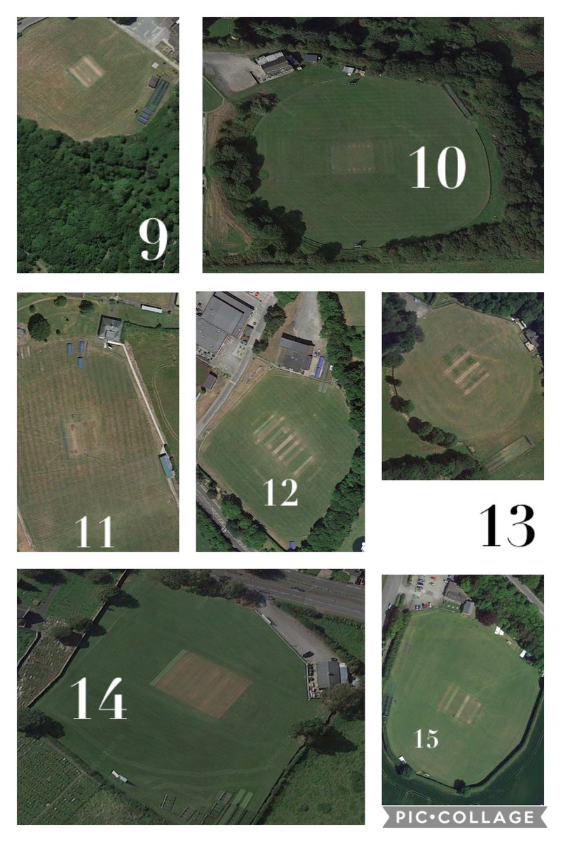 A bit of fun to keep our followers entertained in the absence of cricket today. All grounds are in North Wales. Feel free to share and comment below with answers. We will reveal the answers on Sunday evening. Enjoy!