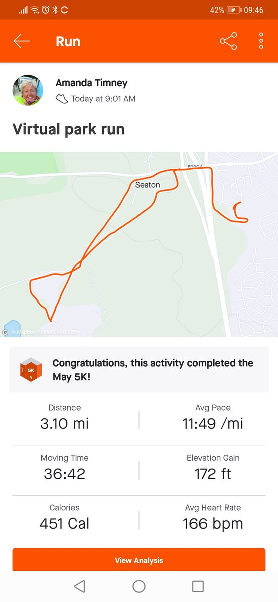 MindyTimney's tweet image. Day 1 for me and 3 mile done @The_Blue_Cross #RescueRunUK