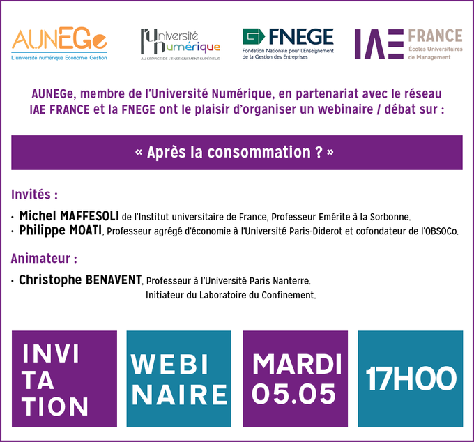 michelmaffesoli's tweet photo. Crise sanitaire ou crise civilisationnelle ? Après la société de consommation ! https://t.co/cOsMm9p1lh