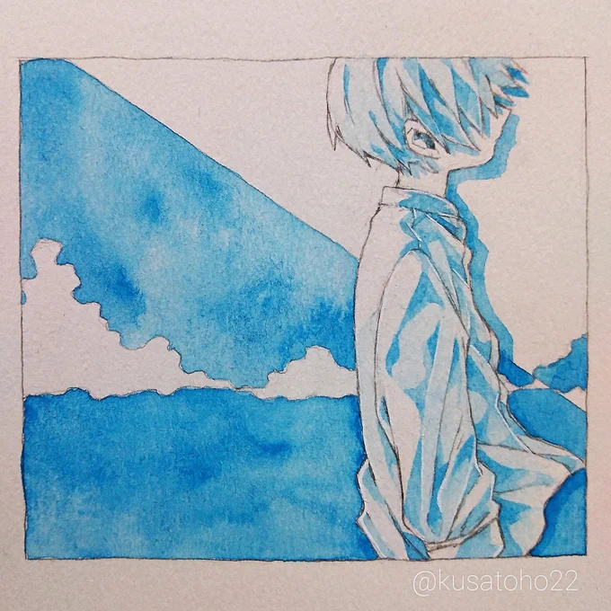 #あつまれ水彩絵描きの街
素敵なタグに便乗〜!
我透明水彩の民? 