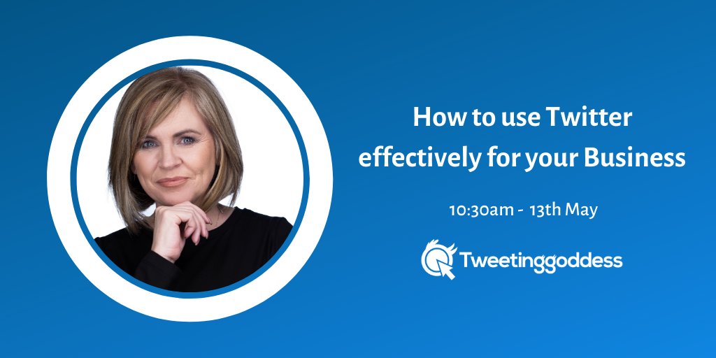 Tweetinggoddess's tweet photo. Due to the success of my last Twitter workshop I have created another one! Only €25 as I know many business owners are struggling - Learn with me how to use Twitter effectively for your Business - Book your place now https://t.co/yqBP6vGZig https://t.co/pr7sYqpxRx