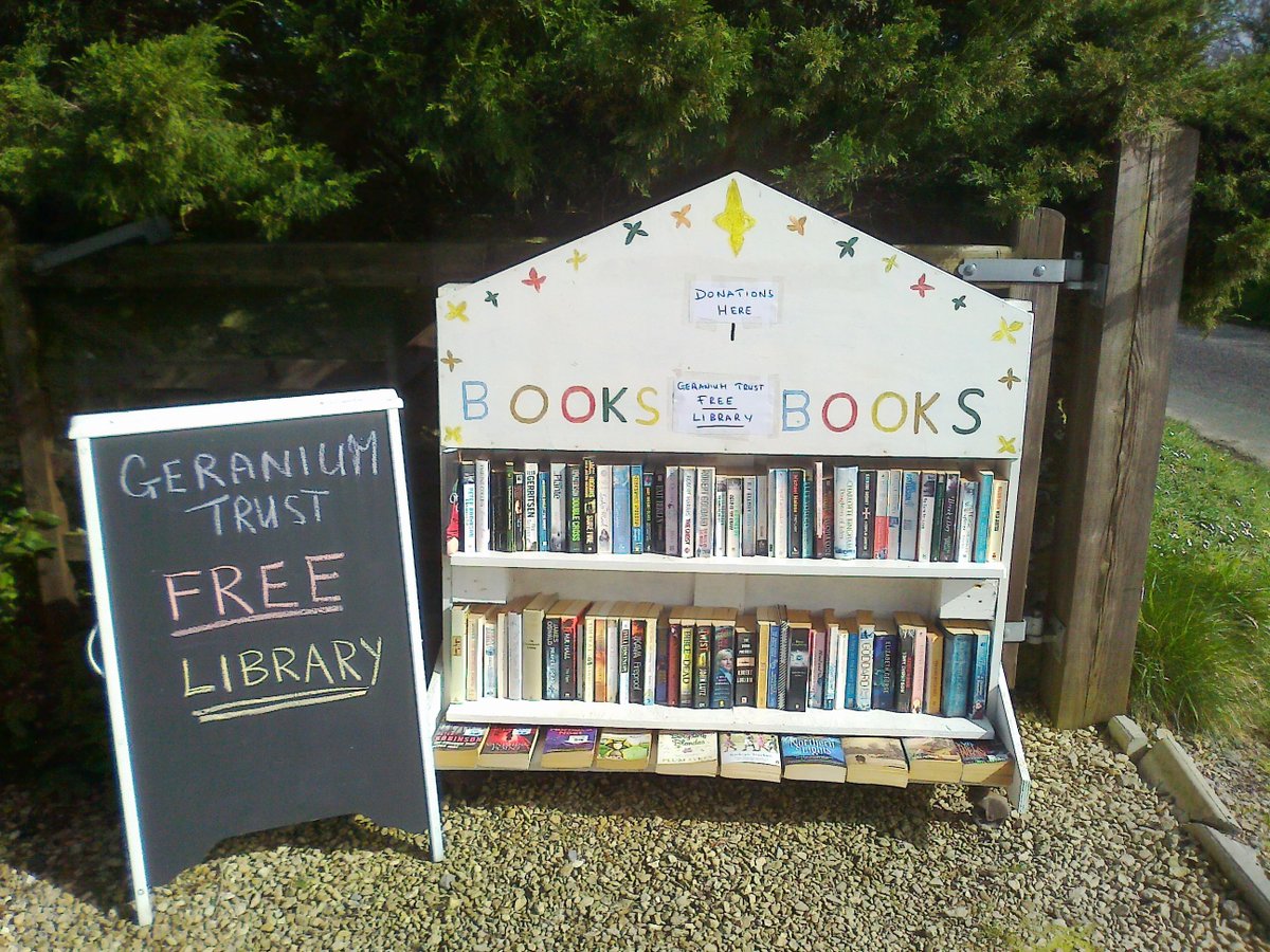 Wanted! A Market Traders Barrow to use as a Geranium Trust FREE Library. There's ALWAYS a mad dash when it rains &amp; if we had a proper Market Stall on wheels we could just push it undercover <a href="/bbcsomerset/">BBC Somerset</a> <a href="/bbcrb/">BBC Radio Bristol</a> <a href="/BBCDorset/">BBC Dorset</a> <a href="/Abbey_104/">Abbey104</a> <a href="/keep1063/">KeeP 106</a> @AIR1072 <a href="/TaffMartin/">Taff Martin</a> <a href="/terry_bennett16/">Terry Bennett 🏳️‍🌈🇬🇧🇮🇪🇨🇦🇺🇸</a>