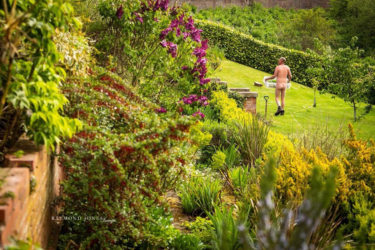 Time to celebrate World Naked Gardening Day.  Trust Michael. #NationalGardeningWeek #worldnakedgardeningday