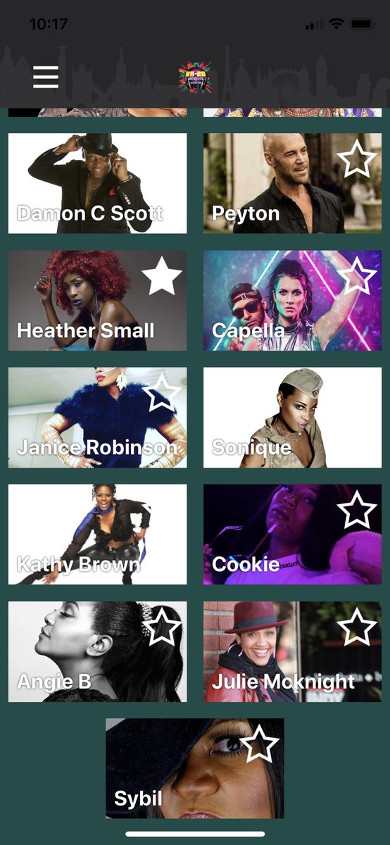 MPeopleHeatherS's tweet photo. Download the @20_fest app now to watch Heather Small sing live today! #HeatherSmall #Live #VR20 #VR20Fest https://t.co/f5H8wcaaM0