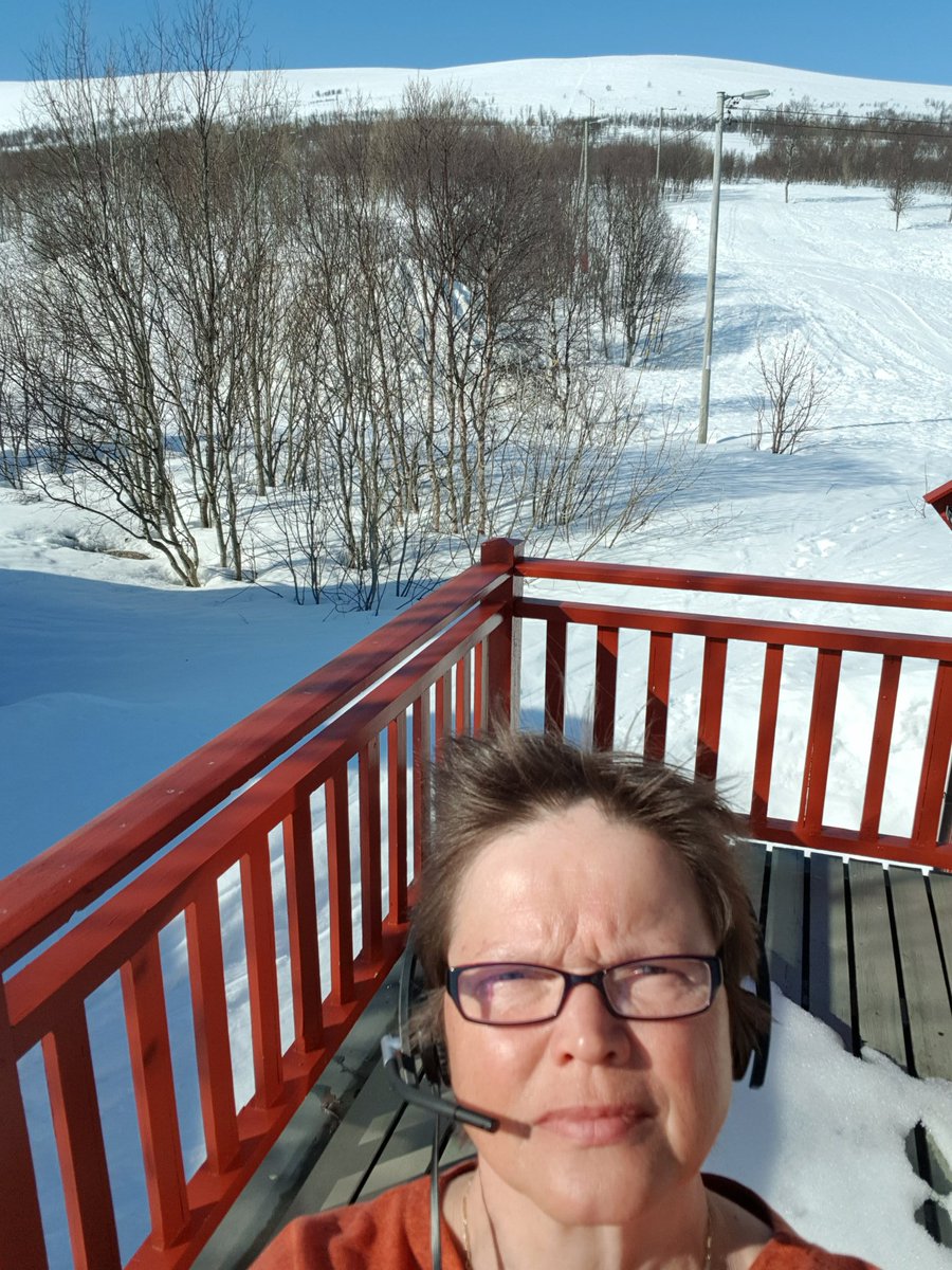 Several of the <a href="/UN_SDG/">UN Sustainable Development Group 🇺🇳</a> are relevant to <a href="/aquavitaeEU/">AquaVitae</a> <a href="/EU_H2020/">Horizon 2020</a> project, presented at virtual Annual Meeting. I moved my #home_office @UiT into the spring sun to stay alert on the three day #online_meeting