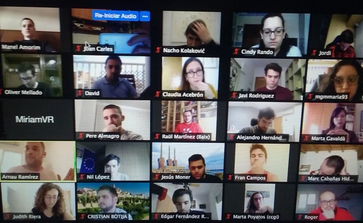 jscbarcelona's tweet photo. Avui assistim al primer #ConsellNacional virtual de la @jsccatalunya. Malgrat les circumstàncies, l'activisme juvenil socialista català no para! https://t.co/gQizZ1ACEB