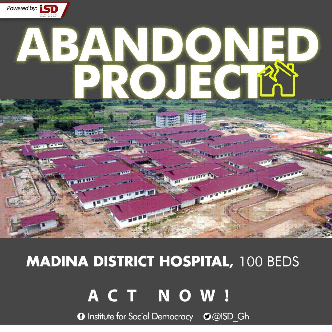 ISD_Gh's tweet photo. Why build new when the old are yet to be completed? 

#abandonedProjects #Ghanafirst #ActNow https://t.co/oWgPR5smaV