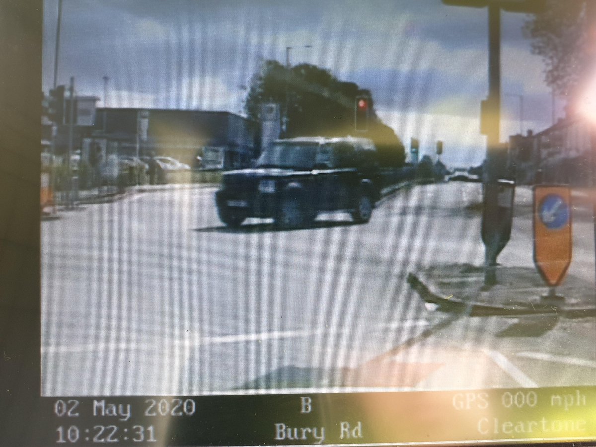 gmptraffic's tweet photo. So busy talking away on their mobile phone, asking what their mother needed from the shop, they didnt notice the fully liveried traffic car right in front of them.... driver stopped on Milnthorpe Road Bolton by #XT11

TOR issued #fatal5 #wrongfortheroad https://t.co/R3LHwvDY4P