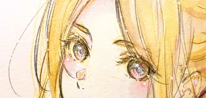 目と眉、近いところ好きです 