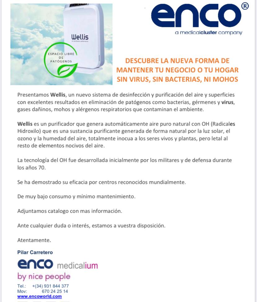 christabel1968's tweet photo. FUNCIONAMIENTO OH
Los Radicales Hidroxilo (OH) es una muy potente substancia purificante generada de forma natural por la luz solar, el ozono y la humedad del aire, y que desaparece inofensivamente junto con otros contaminantes del aire.
Mas información al whatsapp 661232223 https://t.co/Z3CdnxjoEG