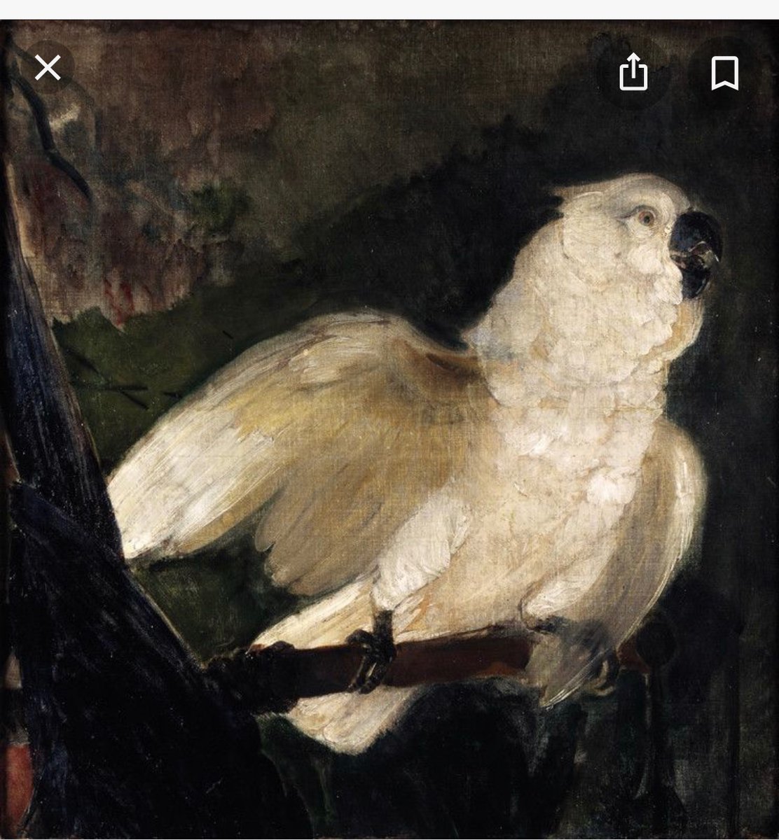 DoudouDeLaValle's tweet photo. Et voici la contribution de Katxu (démon à plumes) au #GettyMuseumChallenge 😎😎
Manet, musée de Brest.
#gettychallenge
#J47 #S7 #M2 https://t.co/SwoO8JgZQ6