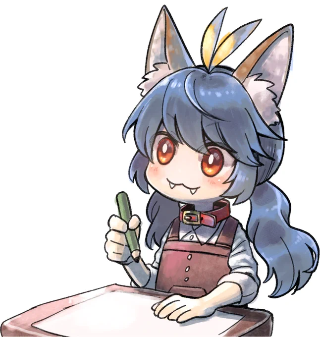 Vtuberとしてのおしごとがない狼少女系Vtuberあずわんこ
おえかき系のVtuberになるんだろうか 