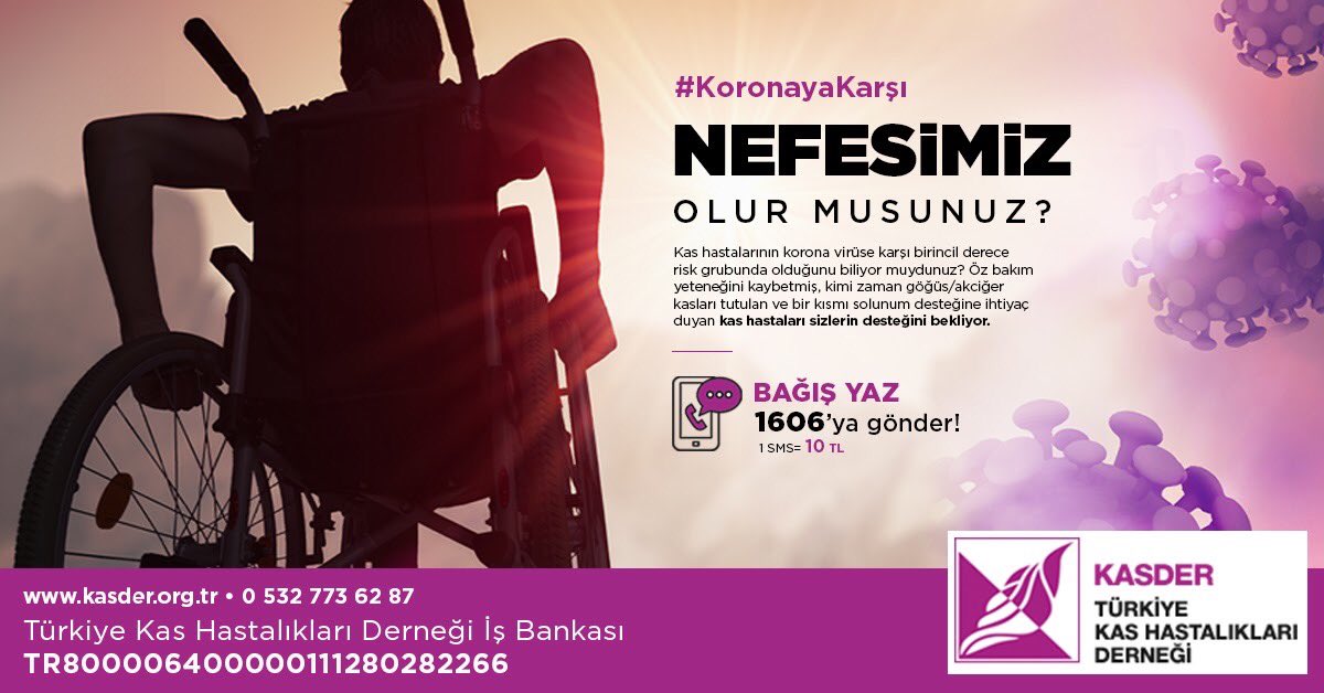 KasDernek's tweet photo. Kas hastaları koronavirüse karşı birincil derece risk grubunda bulunuyor. Böylesine zor bir süreçte siz de koronavirüse karşı nefesimiz olur musunuz?

#koronayakarşınefesimolurmusun https://t.co/enS8RLaqt1