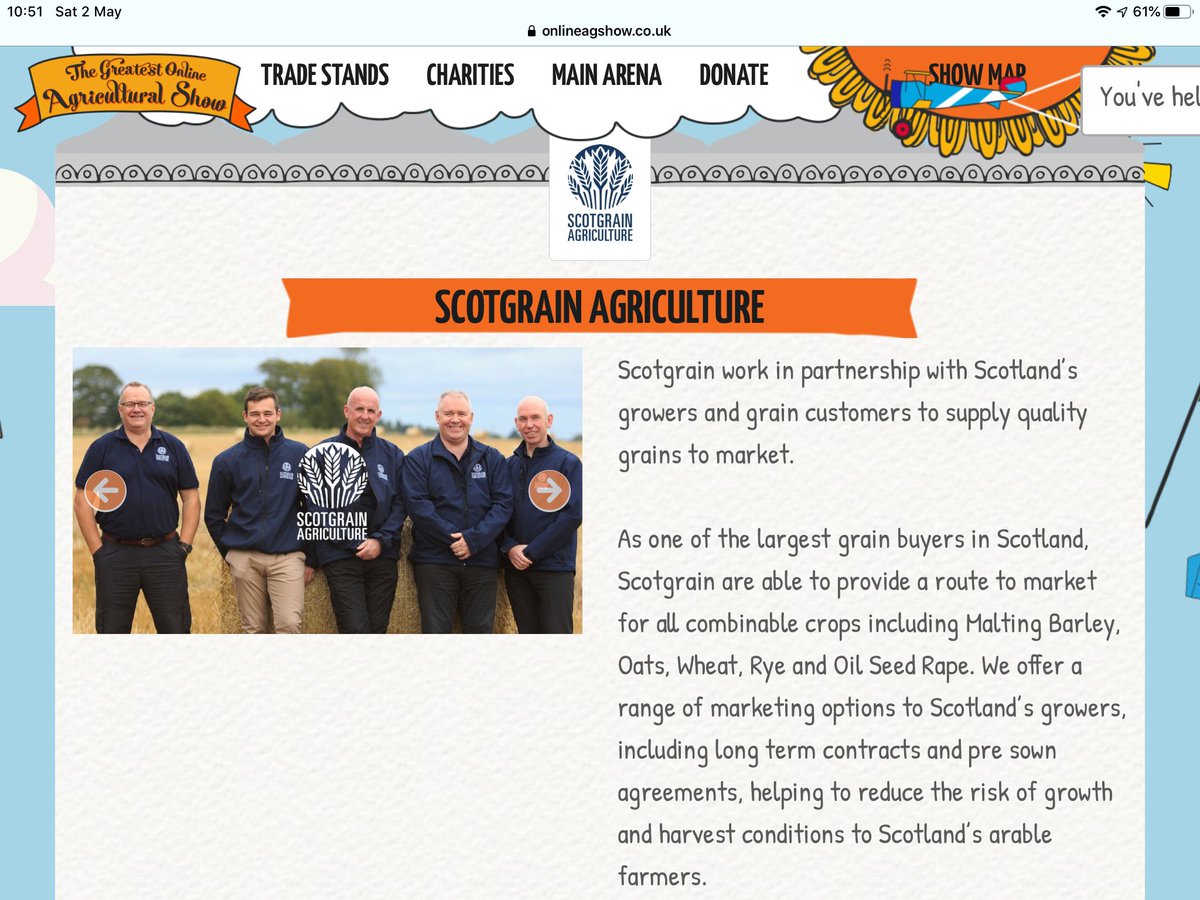 AlanDav57170837's tweet photo. Come and see our trade stand @OnlineAgShow https://t.co/d2C8sjonFB