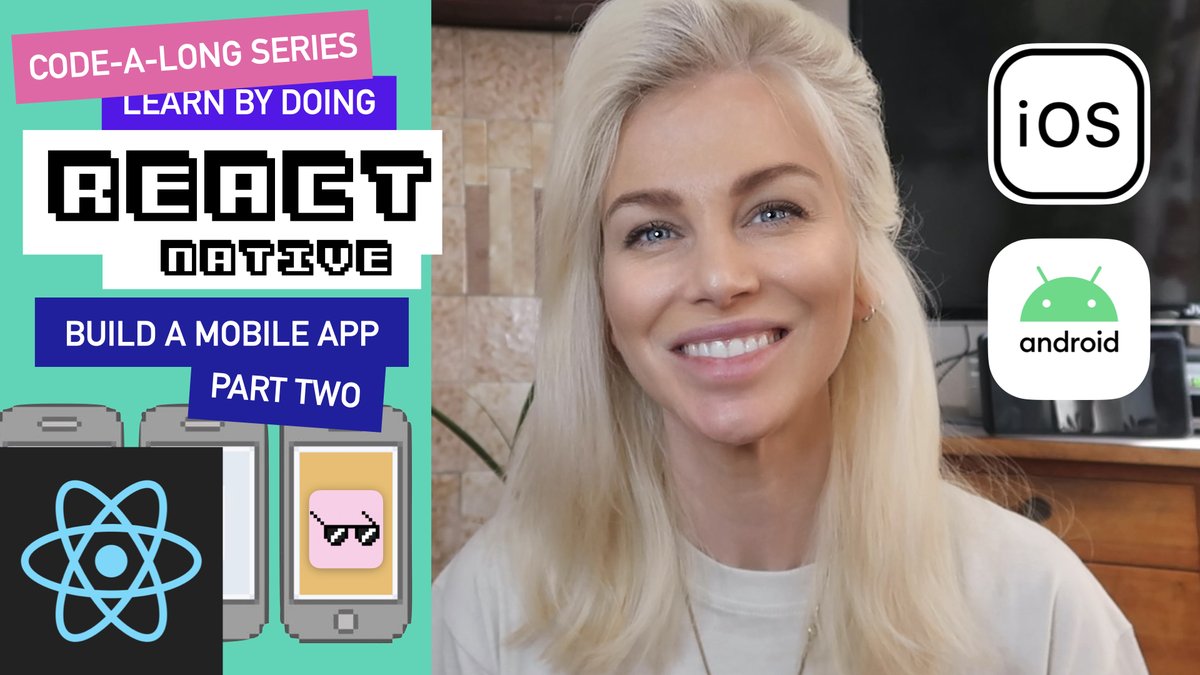 ania_kubow's tweet image. Today I published 'Build a Mobile App Code-a-long: Part 2! Setting up your Android and iOS simulators on your laptops.' If you missed part 1, there is still time to catch up on this code-a-long series :) Would love for you to join me #100DaysOfCode #coding youtu.be/tLf6nGs_uRg
