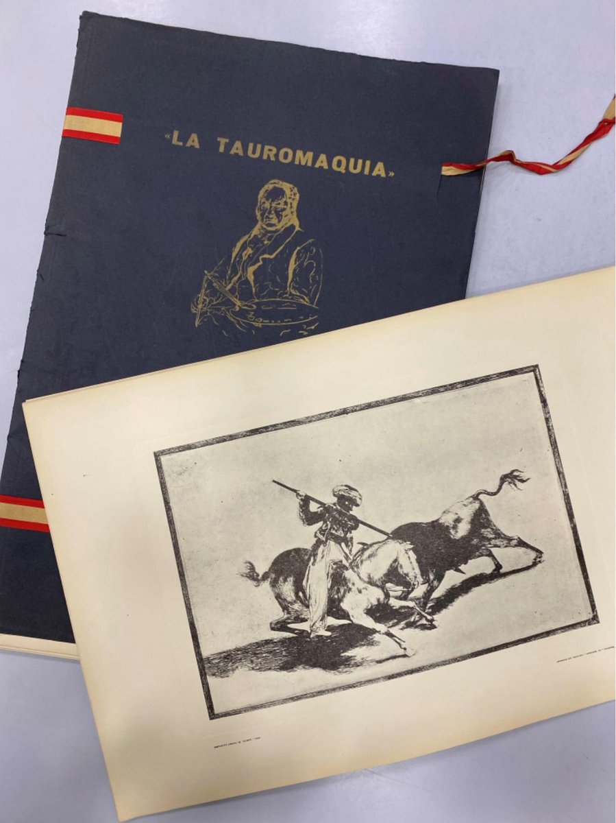 salaretiro's tweet photo. LOTE 54
ANTONIO DE HORNA LÓPEZ 
Edición facsimilar de "La tauromaquia", Goya 1815.
Precio de salida: 90 €

Puja desde casa en https://t.co/EZ9I6CmRQA desde el 1 hasta el 15 de mayo.
#salaretiro #subastas #online #Goya #tauromaquiagoya #tauromaquia #toros #yomequedoencasa https://t.co/RyZhbT4veG